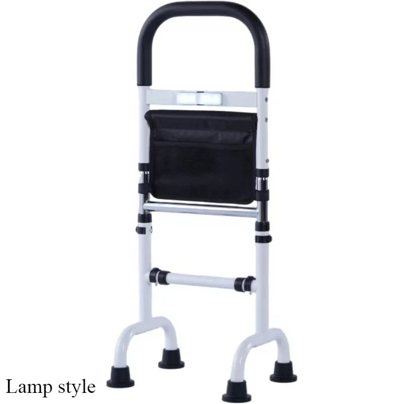 Elderly Stand-Up Assistance Device – Height Adjustable Lifting Armrest Handrail for Bedside Support