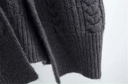 Women's Hollow Out Knitted Cardigan Coat – Casual Loose Fit, Big Size 4XL, Long Gilet Sweater Jacket