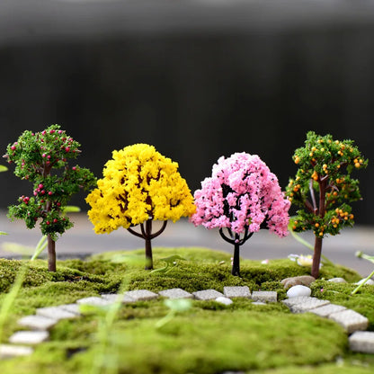 DIY Fairy Garden Miniature Figurines - Garden Pot, Dollhouse & Landscape Decorations