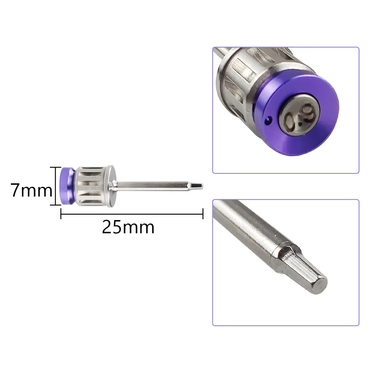 Universal Dental Implant Torque Screwdriver Wrench – Restoration Tool 10-70 NCM