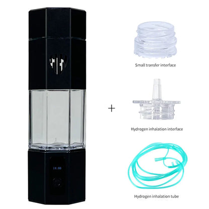 Bluevida 7th Gen Hydrogen Water Bottle – 6000 PPB SPE&PEM Generator with Inhalation Kit & Adapter