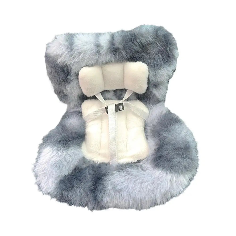 17cm Doll Seat Mini Sofa – Labubu Car Air Outlet Decoration & Doll Accessory Gift