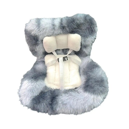 17cm Doll Seat Mini Sofa – Labubu Car Air Outlet Decoration & Doll Accessory Gift