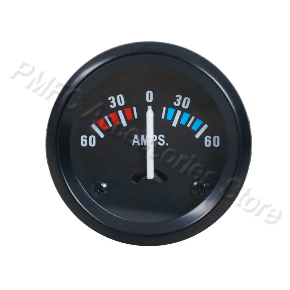 12V Car Gauge 52mm - Water Temperature, Oil Pressure, Fuel, Voltage & Ammeter Meter