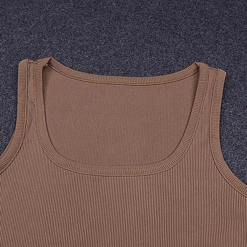 Sleeveless Knit Bodysuit — Sexy Off-Shoulder Halter Bodycon Top for Women Summer Casual & Clubwear