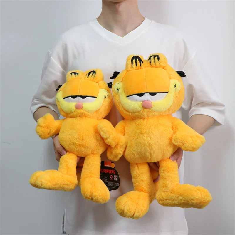 Original Garfield Family Plush Toys — Kawaii Soft Stuffed Garfield & Odie Dolls for Kids