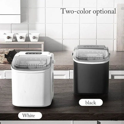 110V/220V Electric Ice Maker – Portable Automatic Bullet & Round Ice Cube Machine, Professional Use