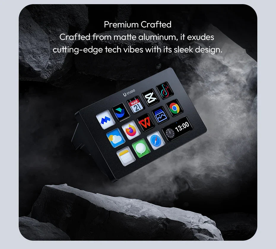 Ulanzi D200 Production Console – Studio Controller for Gaming, Livestreaming & Content Creation