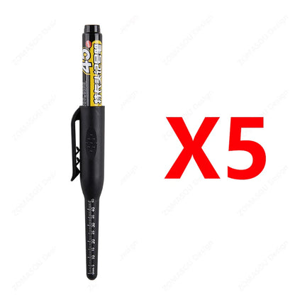 Carpenter Marker Pens — 45mm Long Nib Head, Hole Marker for Woodworking, 100-1PCS White/Black/Blue/Red Hand Tools