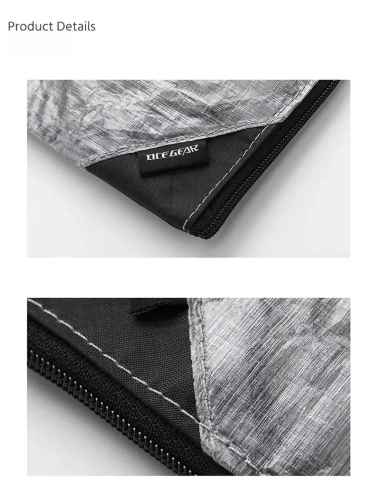 OCE GEAR Lightweight Waterproof Wallet — Ultra-Light Durable Coin Purse & Card Holder, Small Zipper Pouch for Outdoor, Camping & Travel