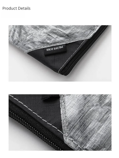 OCE GEAR Lightweight Waterproof Wallet — Ultra-Light Durable Coin Purse & Card Holder, Small Zipper Pouch for Outdoor, Camping & Travel