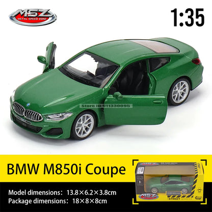 MSZ 1:32 Die-Cast Car Model — Porsche 911 GT3 RS, Audi, BMW & Nissan Alloy Toy Collectible, Decorative Gift for Kids & Adults