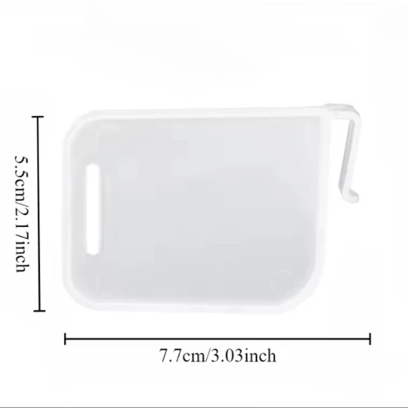 8pcs Refrigerator & Cabinet Door Divider – Kitchen Bedroom Storage Sorting Box Partition Clips