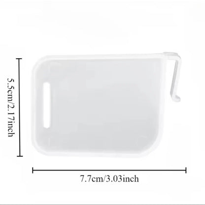 8pcs Refrigerator & Cabinet Door Divider – Kitchen Bedroom Storage Sorting Box Partition Clips