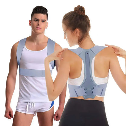Adjustable Posture Corrector Belt – Back, Shoulder & Lumbar Support Brace for Body Alignment & Humpback Correction (Kids & Adults)
