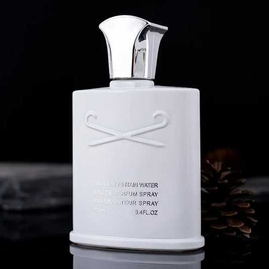 Woody Notes Men’s Perfume Spray — Long-Lasting Floral Fruity Fragrance with Pheromones, Ideal Gentleman Dating Gift