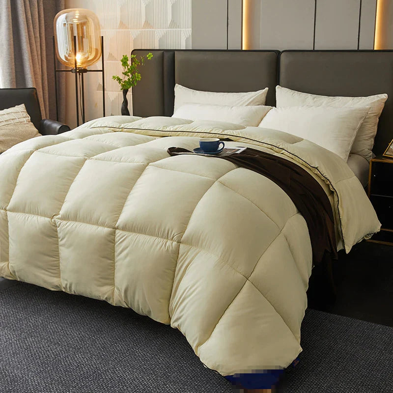 Warm Winter Thick Quilts – Down Filling Comforter for Single, Double & Couple Beds, 150x200cm
