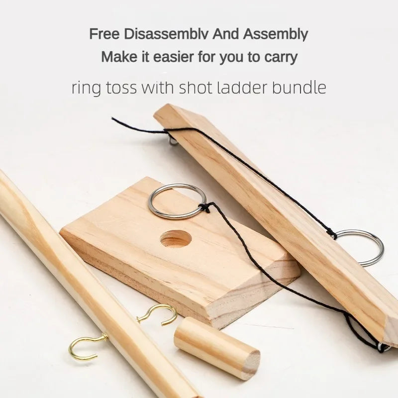 Family Party Ring Toss Game — Fast-Paced Interactive Board Game for Kids & Adults, Parent-Child Fun & Bar Drinking Challenge