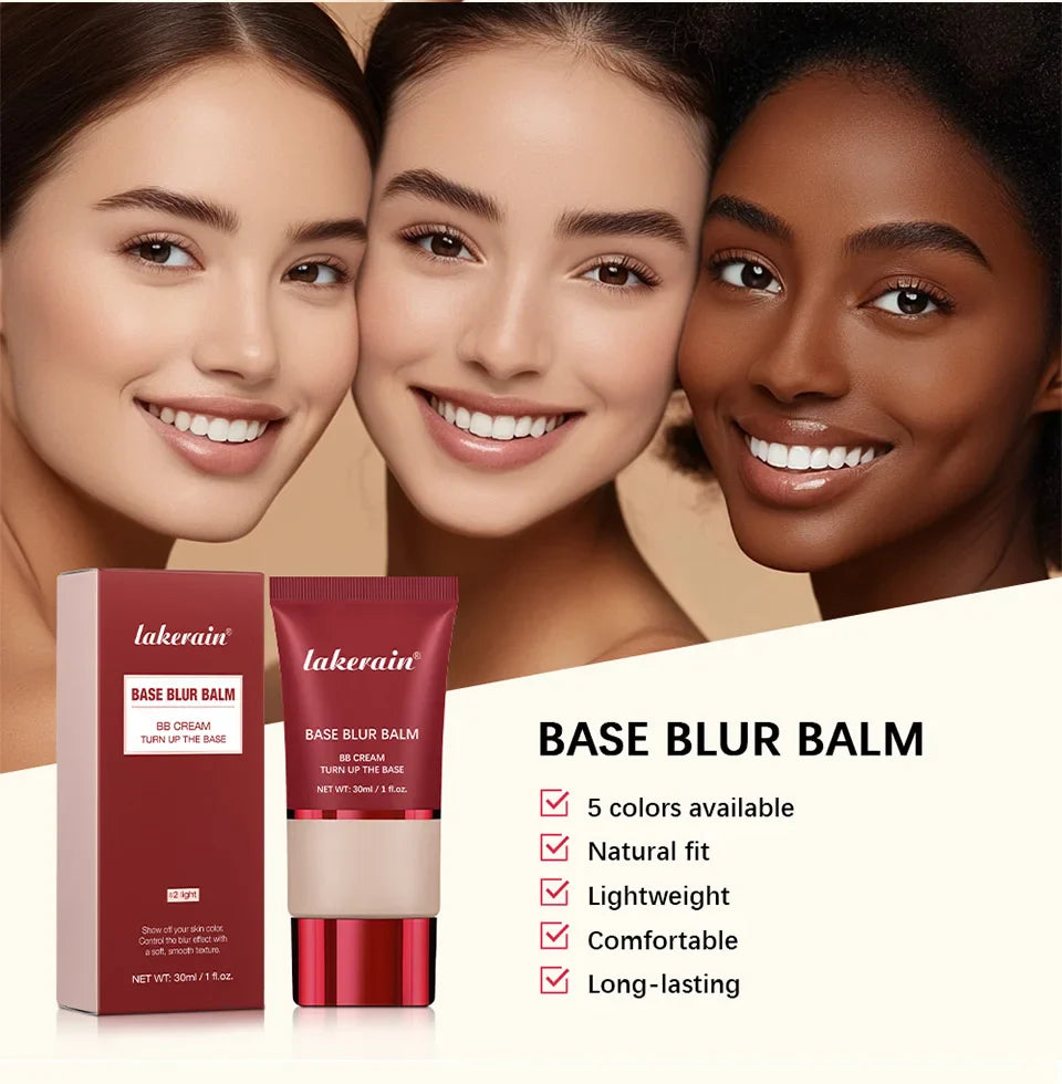 Turn Up The Base Blurring Foundation – Long-Lasting, Oil-Control Matte Face Makeup Cosmetics