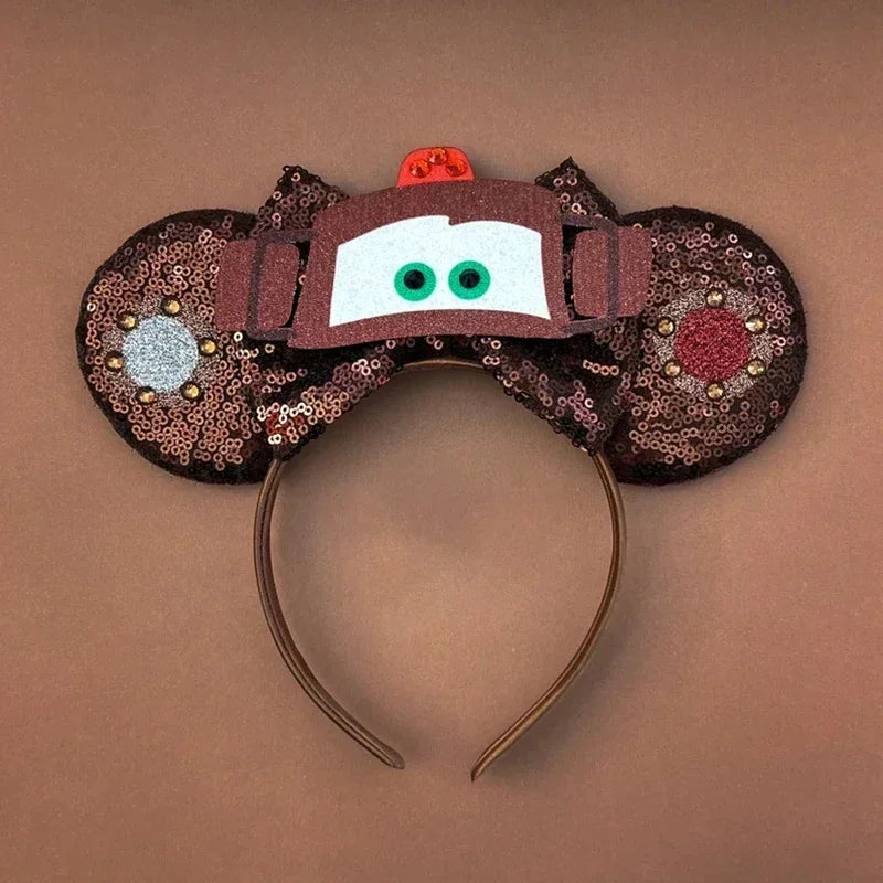 Toy Story Character Headbands - Sequin Bow, Woody, Buzz Lightyear & Alien Hair Accessories for Girls