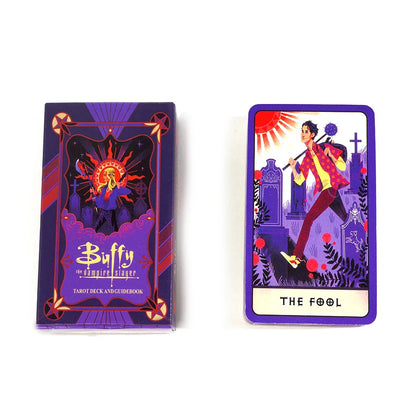 Buffy the Vampire Slayer Tarot Deck – 78 Illustrated Cards for Fortune Telling, Divination & Collectible Game Fans
