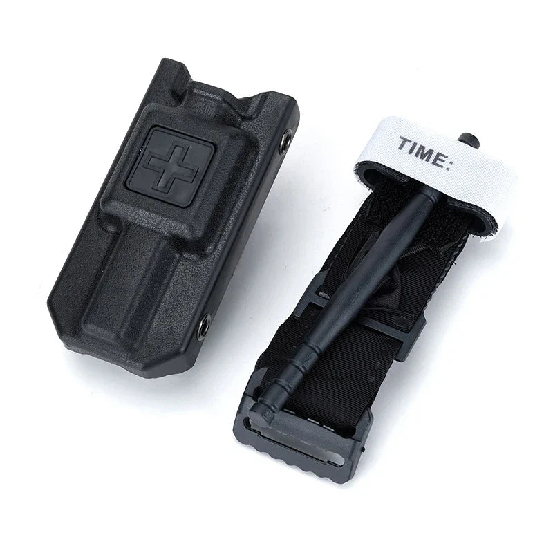 MOLLE Tourniquet Cat Storage Box Bag | Outdoor Medical Package for Emergency Blood Control
