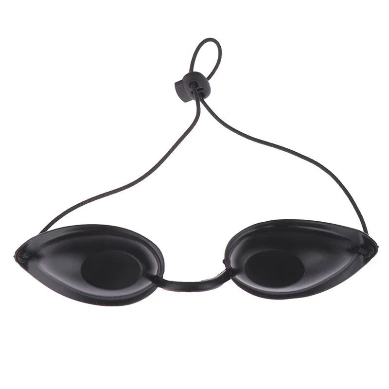 Protective Eye Goggles for IPL Laser & UV Treatment – Flexible UV Protection, Sunbed Tanning & Sunbathing Eyewear