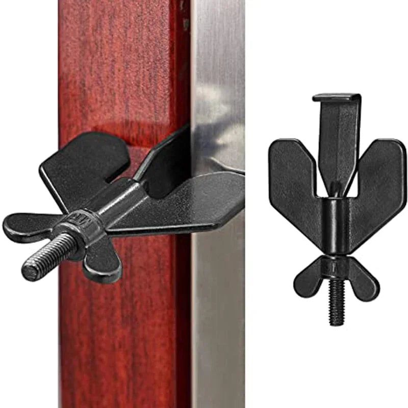 Portable Door Lock - Travel Hotel Privacy Lock for Any Doors - Anti-Theft Door Stopper for Home Security