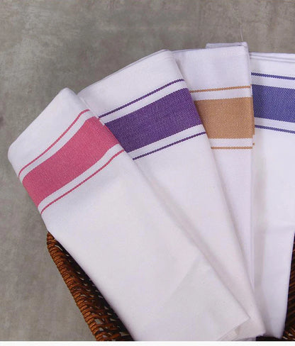 European Cotton Kitchen Towel Placemat — Thickened Cup Cloth Mat for Restaurant & Home