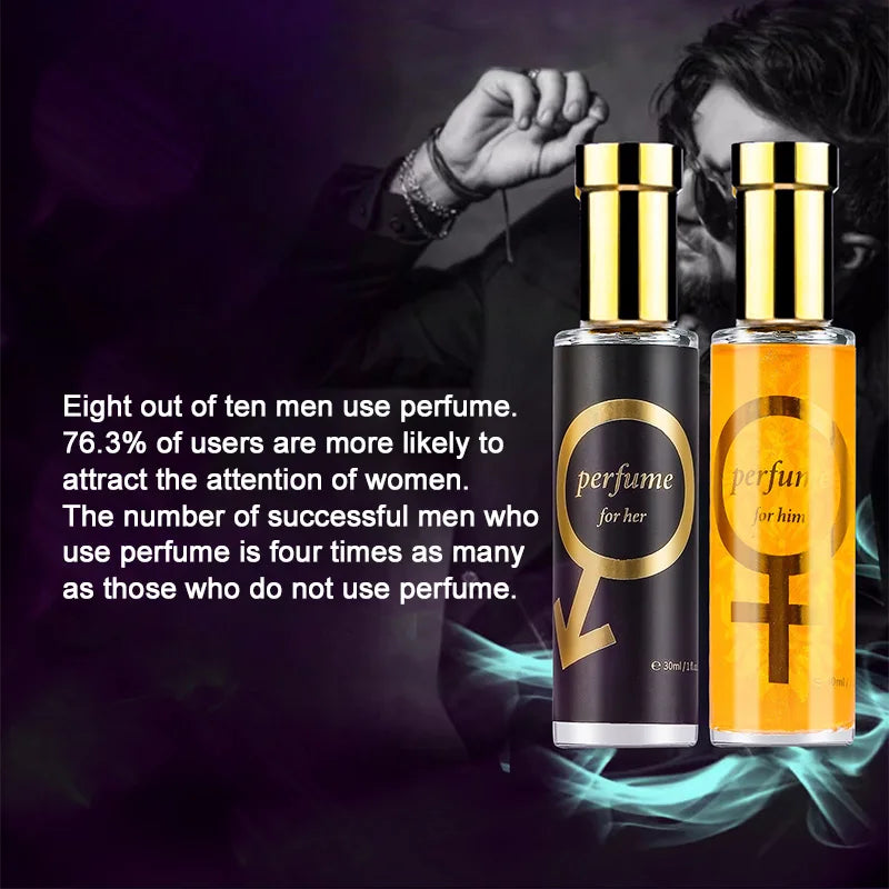 Pheromone Midnight Temptation Unisex Perfume – Irresistible High-End Couple Fragrance to Attract Opposite
