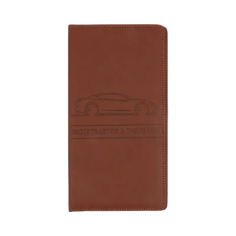 Car Document Holder — Registration & Insurance Organizer for Auto and Truck, Essential Driver Compartment Accessory