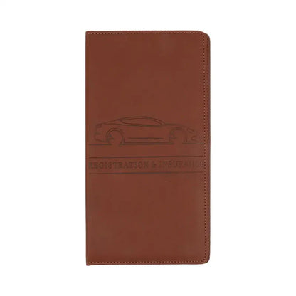 Car Document Holder — Registration & Insurance Organizer for Auto and Truck, Essential Driver Compartment Accessory
