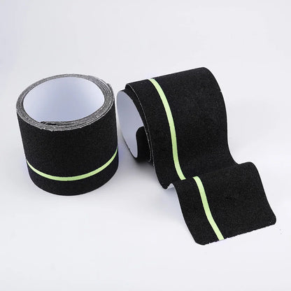 Glow in the Dark Anti-Slip Grip Tape Green Non-Skid Abrasive Adhesive Traction Tape for Stair Safety Treads & Steps