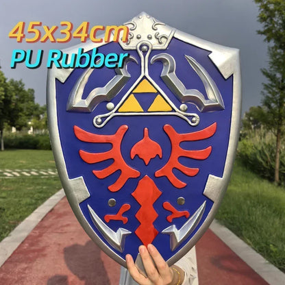 1:1 Skyward Shield Cosplay Weapon – Soft Rubber Link Role-Play Toy for Kids Gift