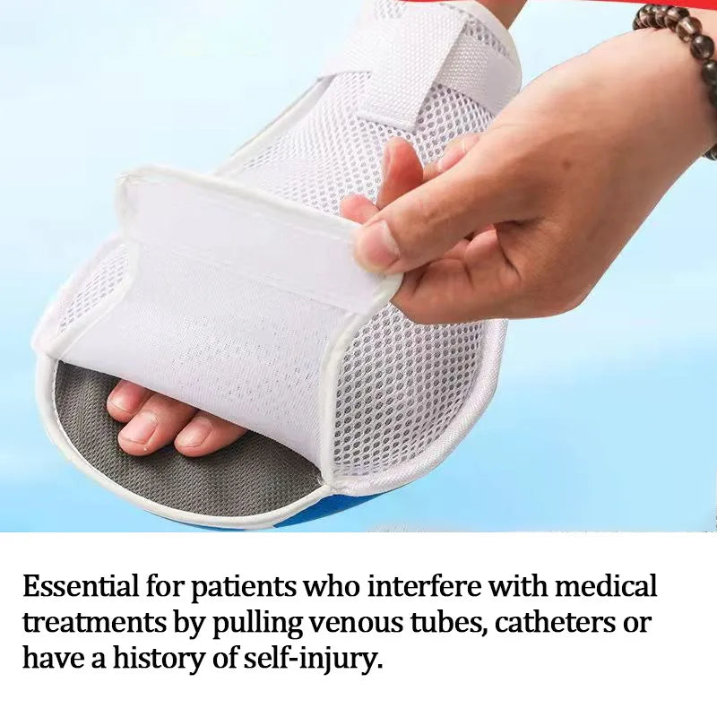 Adjustable Hand Brace for Stroke Recovery — Finger and Wrist Support Splint for Night Use, Arthritis & Tendonitis Relief