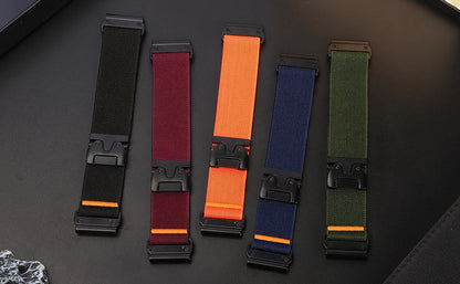22mm QuickFit Nylon Strap for Garmin Fenix 8 7 6 5 Series, Venu 3, Tactix 7 – Parachute Style Replacement Watch Band 47mm