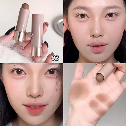 Waterproof Contour Stick - Creamy Bronzer Makeup Pen for Face Sculpting & Concealing