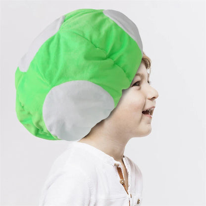 Anime Mario & Luigi Plush Hats — Kawaii Cappy, Princess Peach, Waluigi, Wario & Mushroom Stuffed Dolls, Birthday Gifts for Kids