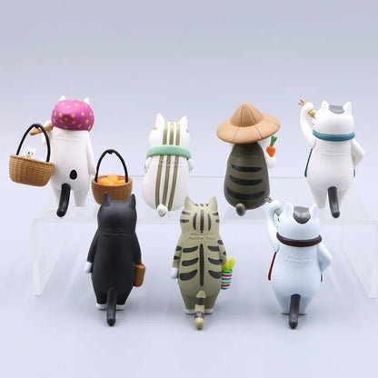 Ms Cat Blind Box Figure Toys, Kittens Dolls, Meow Market Blind Bag Decoration, Kids Christmas Gift