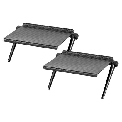 Adjustable TV & Monitor Top Storage Shelf – Desktop Display Stand for Computer, TV, Router, and Home Organization