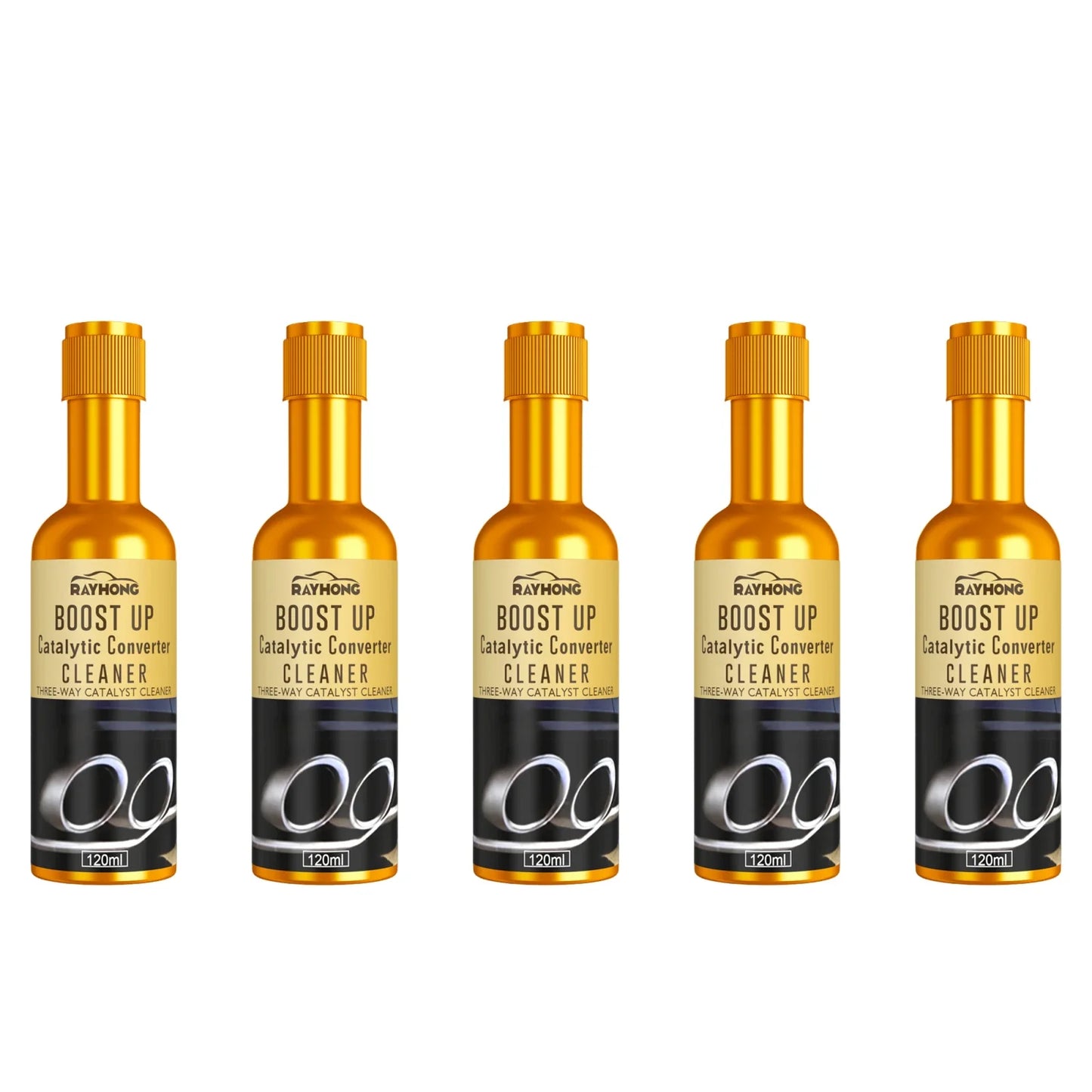 5PCS 120ml Car Catalytic Converter Cleaner – Easy Engine & Accelerator Cleaner for Catalysts