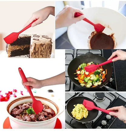 Food Grade Silicone Cake Mixer Spatula – Butter & Cream Baking Tool, Durable All-in-One Kitchen Utensil for Mixing & Decorating