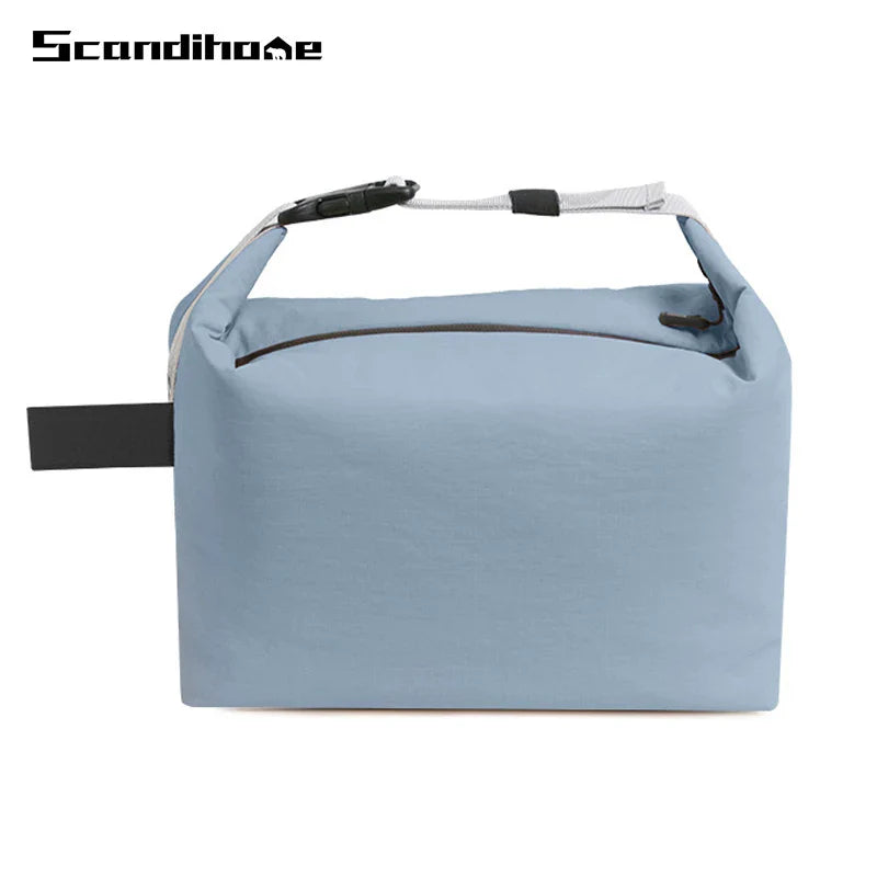 Insulated Lunch Bag — Aluminum Foil Bento Meal Pack with Ice Pack, Portable Food Storage for Picnic & Dinner