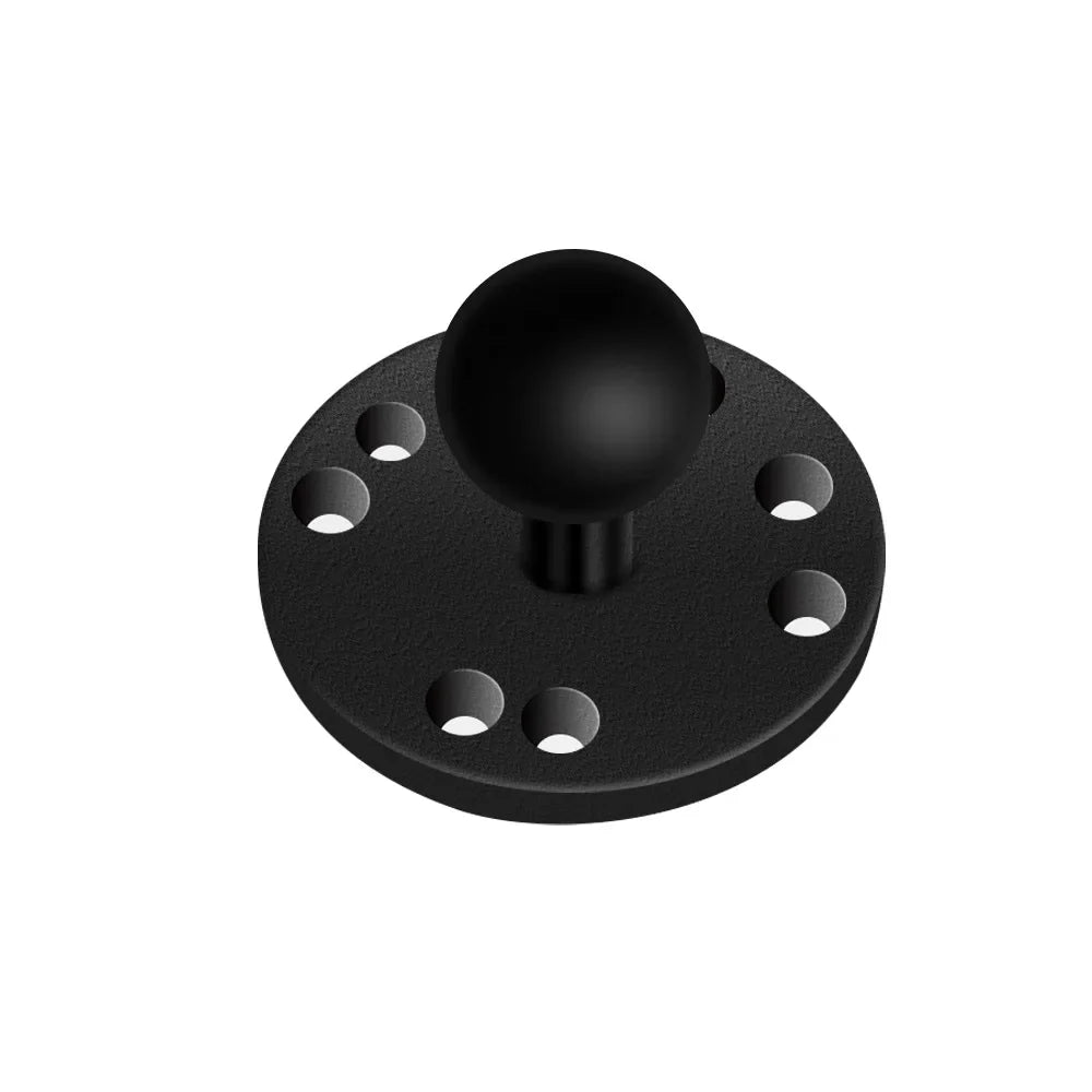 1" Ball Head Car & Motorcycle GPS Holder Mount – 10mm Base for GoPro, Yi, Insta360 & Phone Accessories