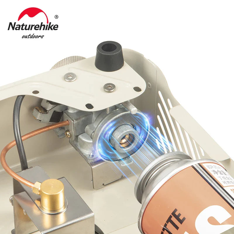 Naturehike Portable Camping Stove - Outdoor Gas Stove, Butane Fuel, Compact Camp Cooker for Camping Cookware