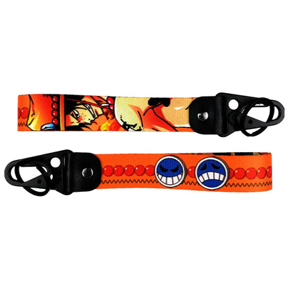 One Piece Eagle Beak Keychain Lanyard – Anime Manga Badge Holder & USB Pendant Accessories