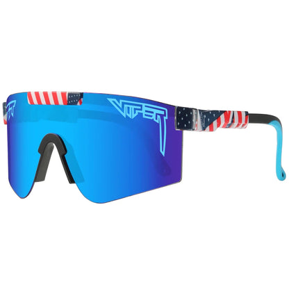 Youth Pit Viper Style Sunglasses – Sporty UV Eyewear for Kids, Teens & Small-Head Adults, Cycling & Driving Shades
