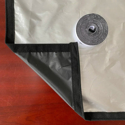Customized 100% Blackout Curtain — Self-Adhesive Portable Window Shades for Home, Bedroom & Travel