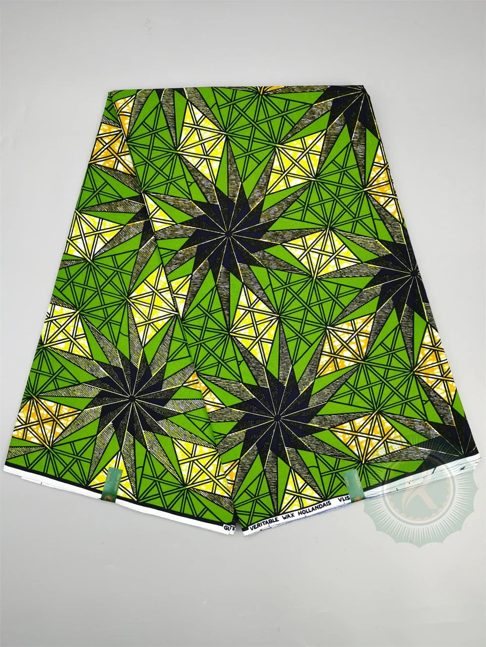 African Wax Fabric - Cotton Nigerian Ankara Batik Block Print Sewing Cloth
