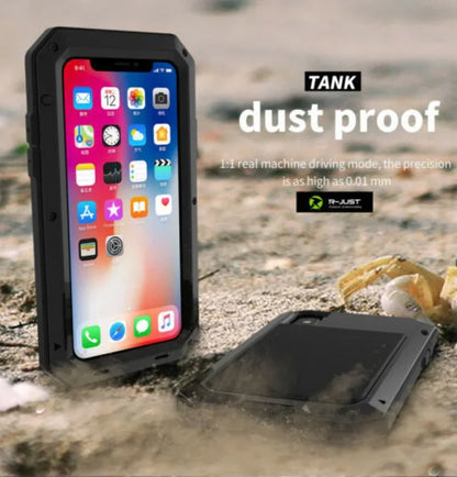 Heavy Armor Rugged Case for iPhone Pro Max 16/15/14/13/12/11 – Shockproof Premium Cover with Gorilla Screen Protector